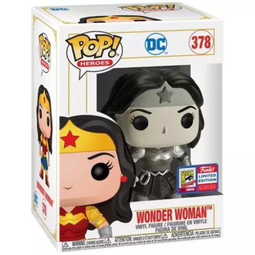 Funko Pop! Wonder Woman #378 Imperial Palace Black and White Box