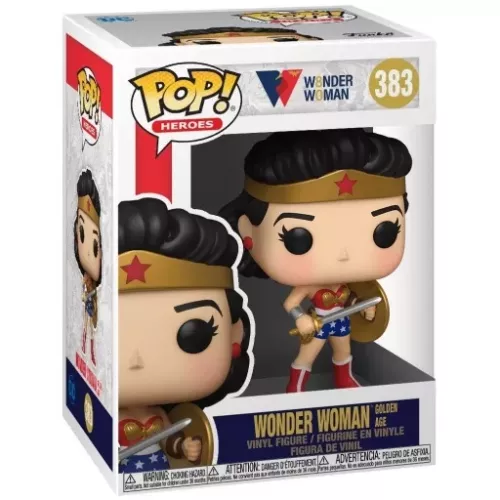 Funko Pop! Wonder Woman Golden Age #383 W8nder W0man Box