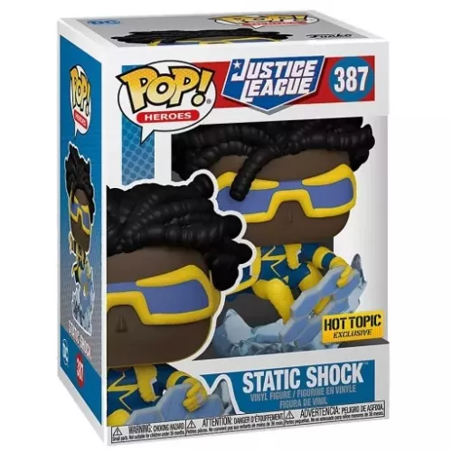 Funko Pop! Static #387 Justice League Heroes Vinyl Figure Box
