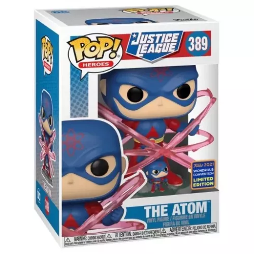 Funko Pop! The Atom #389 Justice League Heroes Vinyl Figure Box