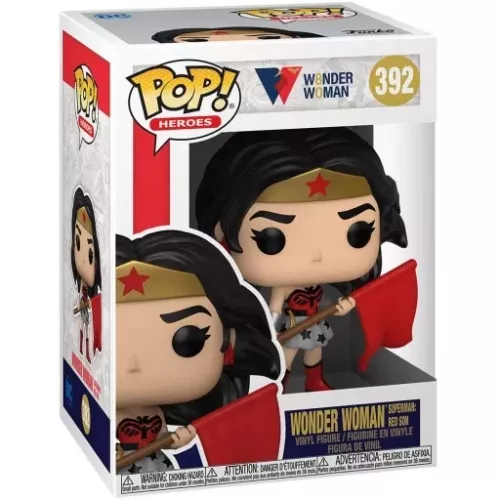 Funko Pop! Wonder Woman Superman: Red Son #392 W8nder W0man Box