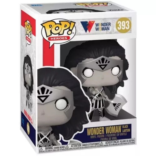 Funko Pop! Wonder Woman Black Lantern #393 W8nder W0man Box