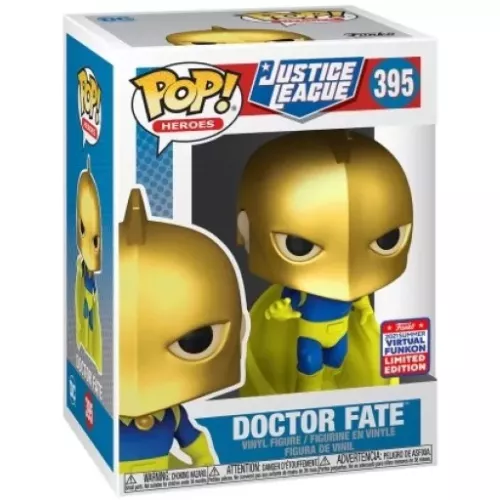 Funko Pop! Doctor Fate #395 Justice League Heroes Vinyl Figure Box