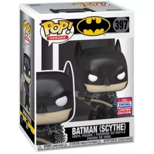 Funko Pop! Batman (Scythe) #397 Heroes Vinyl Figure Box