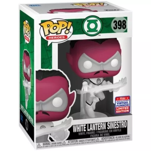 White Lantern Sinestro Box