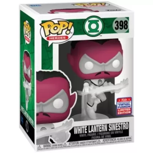 Funko Pop! White Lantern Sinestro #398 Green Lantern Box