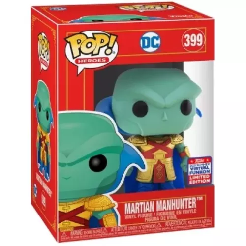 Funko Pop! Martian Manhunter #399 Imperial Palace DC Box