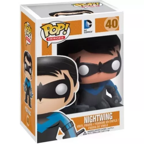 Funko Pop! Nightwing #40 DC Comics Heroes Vinyl Figure Box