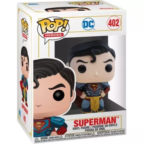 Funko Pop! Superman #402 Imperial Palace DC Heroes Box