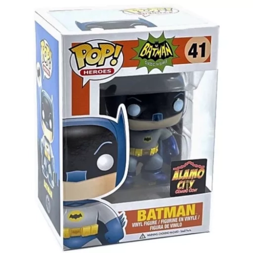 Funko Pop! Batman #41 Metallic Batman Classic TV Series Box