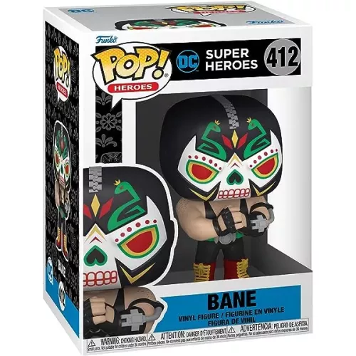 Funko Pop! Bane #412 Dia De Los DC DC Super Heroes Box