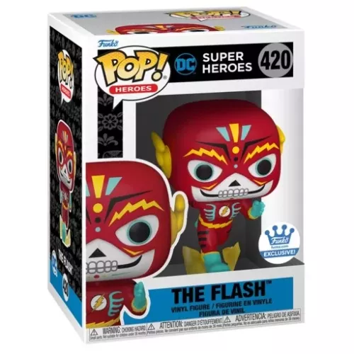 Funko Pop! The Flash #420 Dia De Los DC DC Super Heroes Box