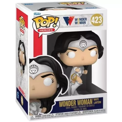 Funko Pop! Wonder Woman White Lantern #423 W8nder W0man Box