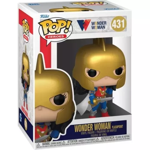 Funko Pop! Wonder Woman Flashpoint #431 W8nder W0man Box