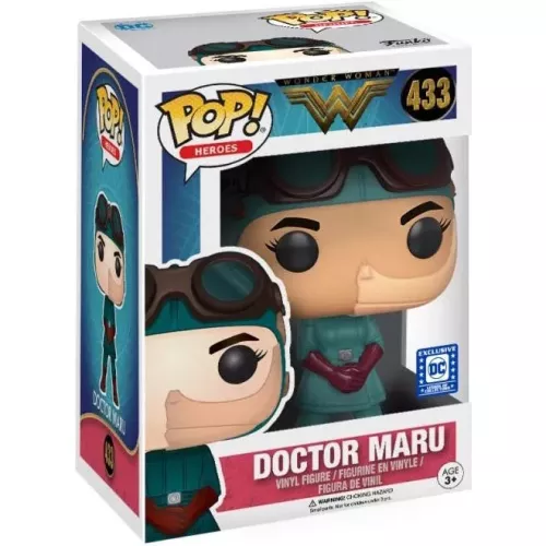 Funko Pop! Doctor Maru #433 Wonder Woman Heroes Vinyl Figure Box