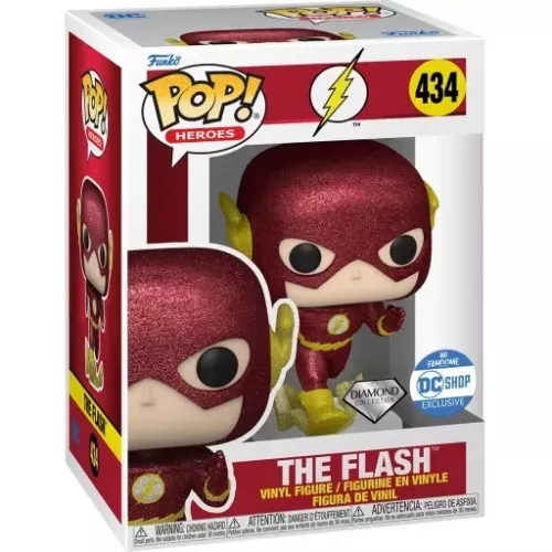 Funko Pop! The Flash #434 Diamond Collection Heroes Box