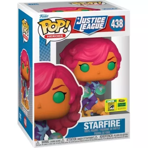 Funko Pop! Starfire #438 Justice League Heroes Vinyl Figure Box