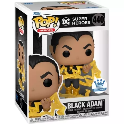 Funko Pop! Black Adam #440 DC Super Heroes Vinyl Figure Box