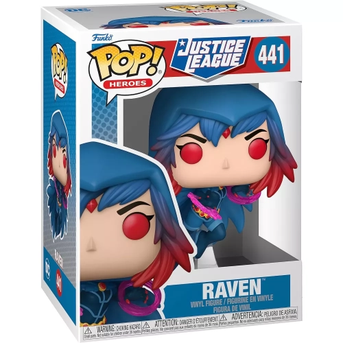 Funko Pop! Raven #441 Justice League Heroes Vinyl Figure Box