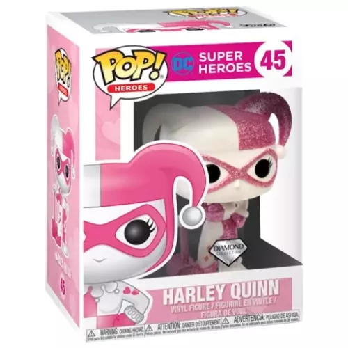 Funko Pop! Harley Quinn #45 Pink Diamond Collection Box