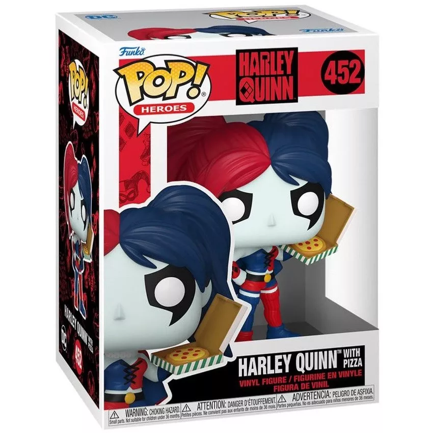 Harley Quinn with Pizza Box