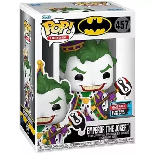 Funko Pop! Emperor (The Joker) #457 Batman Heroes Vinyl Figure Box