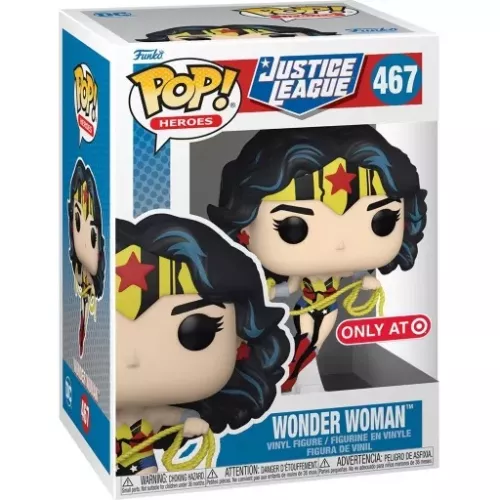 Funko Pop! Wonder Woman #467 Justice League Heroes Box