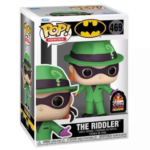 Funko Pop! The Riddler #469 Batman Heroes Vinyl Figure Box