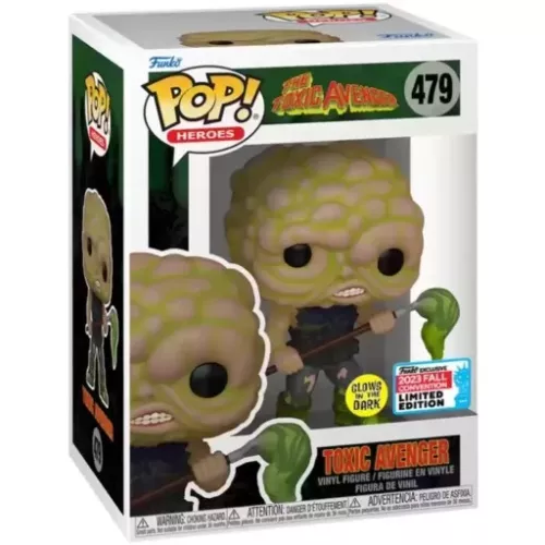 Funko Pop! Toxic Avenger #479 Glows in the Dark The Toxic Avengers Box