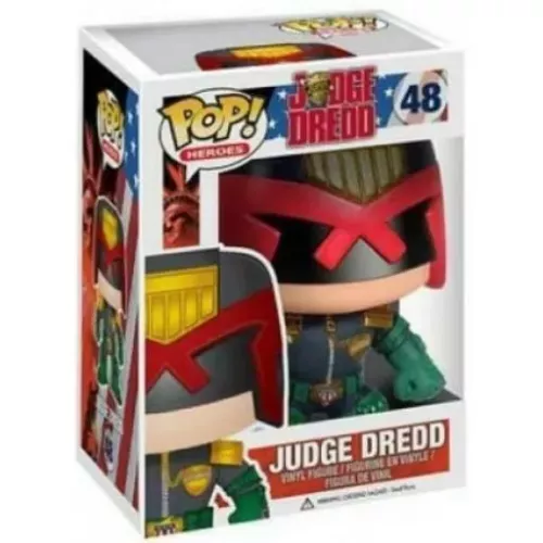 Funko Pop! Judge Dredd #48 Heroes Vinyl Figure Box