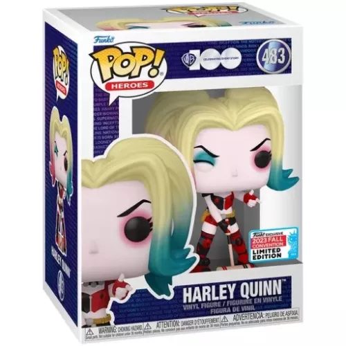 Funko Pop! Harley Quinn #483 Warner Bros. 100 Celebrating Every Story Box