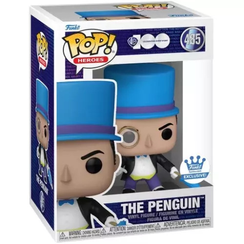 Funko Pop! The Penguin #485 Warner Bros. 100 Celebrating Every Story Box