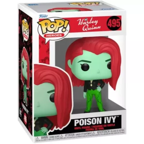 Funko Pop! Poison Ivy #495 DC Harley Quinn Heroes Vinyl Figure Box
