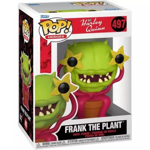 Funko Pop! Frank the Plant #497 DC Harley Quinn Heroes Box