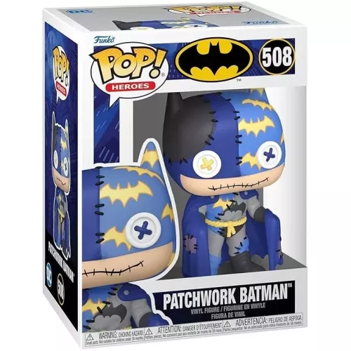 Funko Pop! Patchwork Batman #508 Heroes Vinyl Figure Box