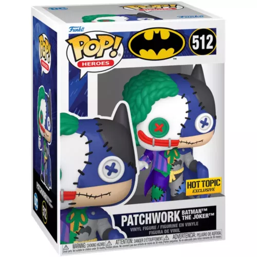 Funko Pop! Patchwork Batman The Joker #512 Heroes Vinyl Figure Box