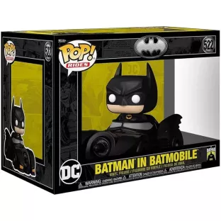 Batman in Batmobile