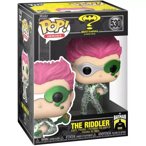 Funko Pop! The Riddler #530 Batman Forever Heroes Vinyl Figure Box