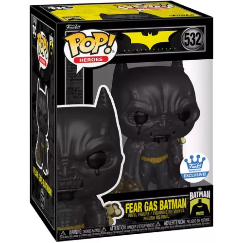Funko Pop! Fear Gas Batman #532 Batman Begins Heroes Box