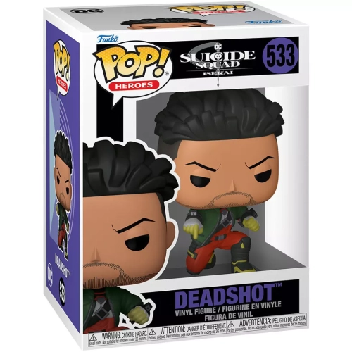Funko Pop! Deadshot #533 Suicide Squad Isekai Heroes Box