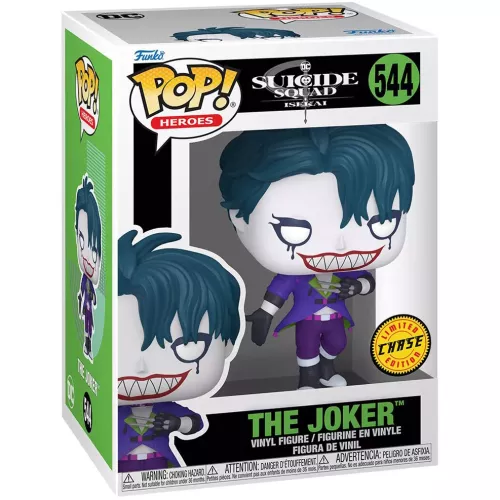 Funko Pop! The Joker #544 Chase Suicide Squad Isekai Box