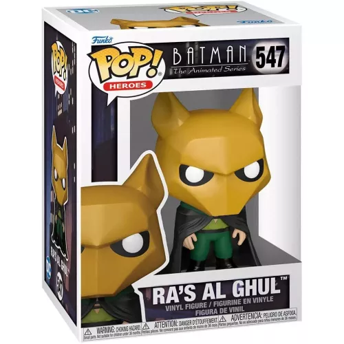 Funko Pop! Ra's Al Ghul #547 Batman The Animated Series Box