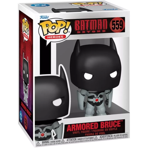 Funko Pop! Armored Bruce #559 Batman Beyond Heroes Box