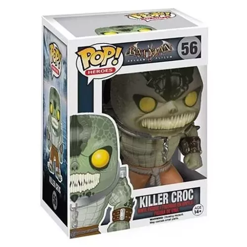 Funko Pop! Killer Croc #56 Batman Arkham Asylum Heroes Box