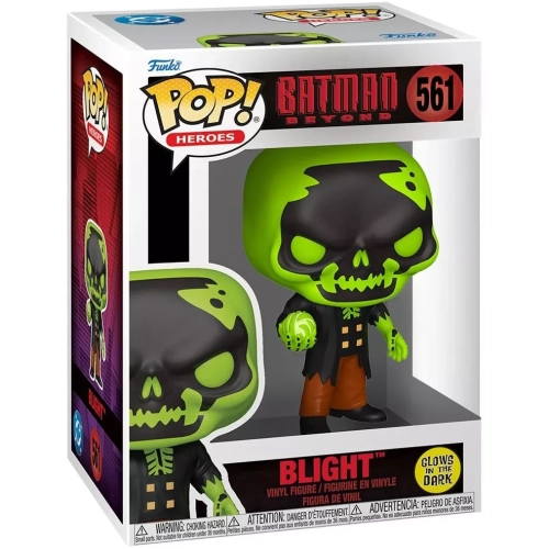 Funko Pop! Blight #561 Glows in the Dark PLUS Batman Beyond Box