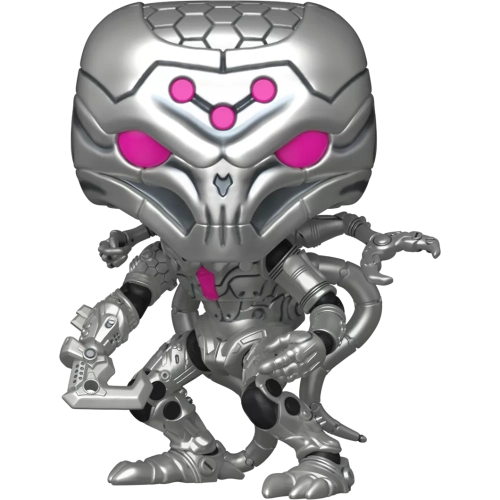 Funko Pop! Brainiac #574 Metallic Superman Heroes Vinyl Figure