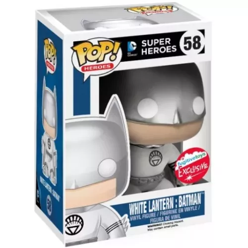 Funko Pop! White Lantern: Batman #58 DC Comics Super Heroes Box