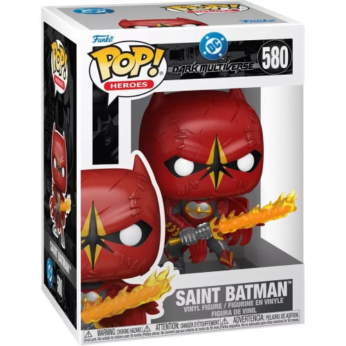 Funko Pop! Saint Batman #580 DC Dark Multiverse Heroes Box