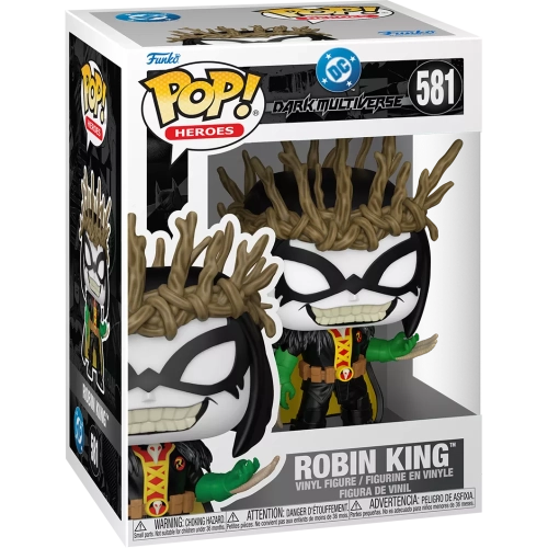 Funko Pop! Robin King #581 DC Dark Multiverse Heroes Box
