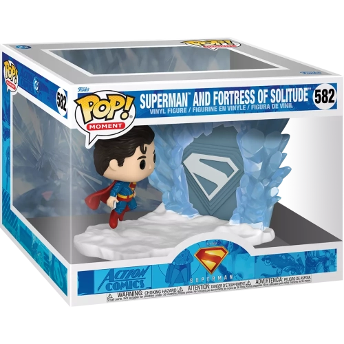 Funko Pop! Superman and Fortress of Solitude #582 DC Studios Superman Box
